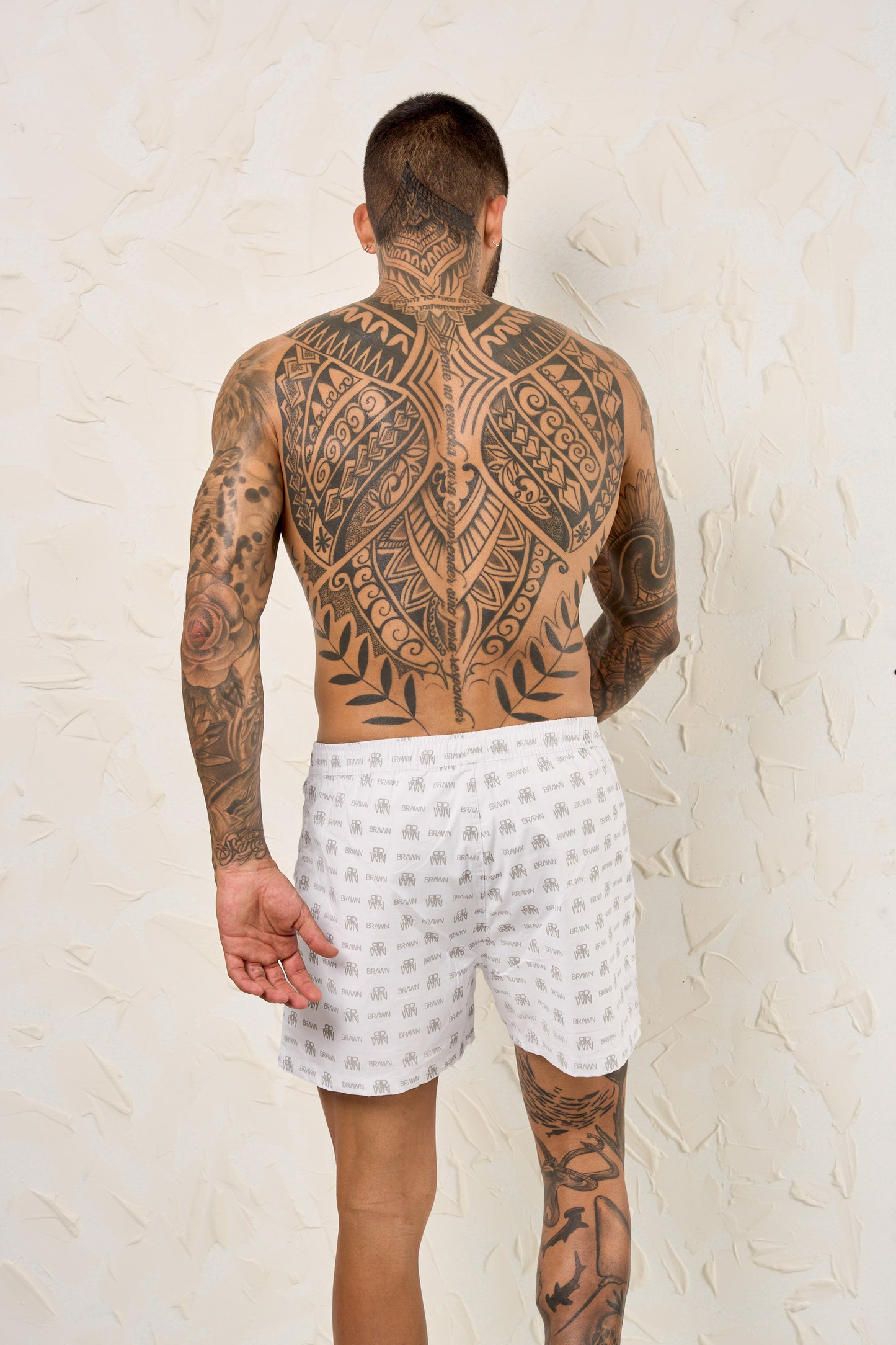 BOXER SUELTO BRWN B/G