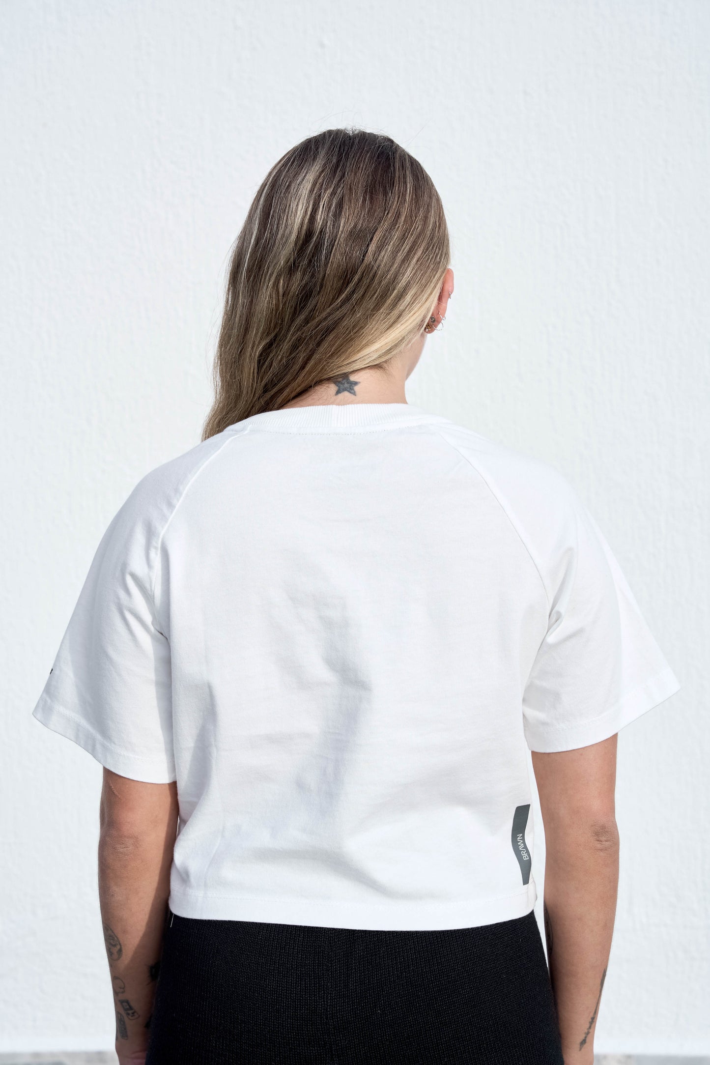 CROPTOP OVERSIZE ESSENTIAL BONE