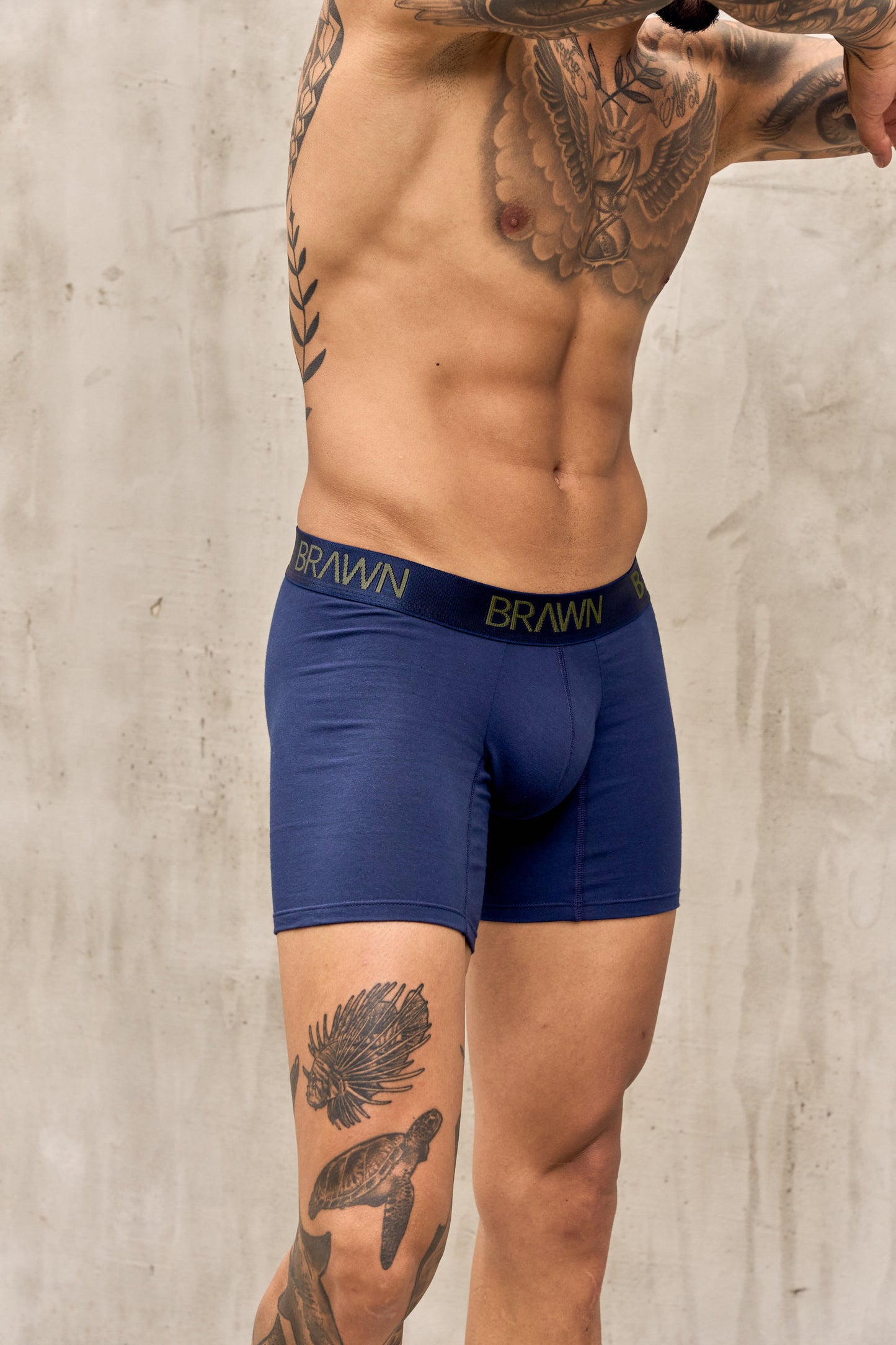 BOXER ALGODÓN BRWN A/V