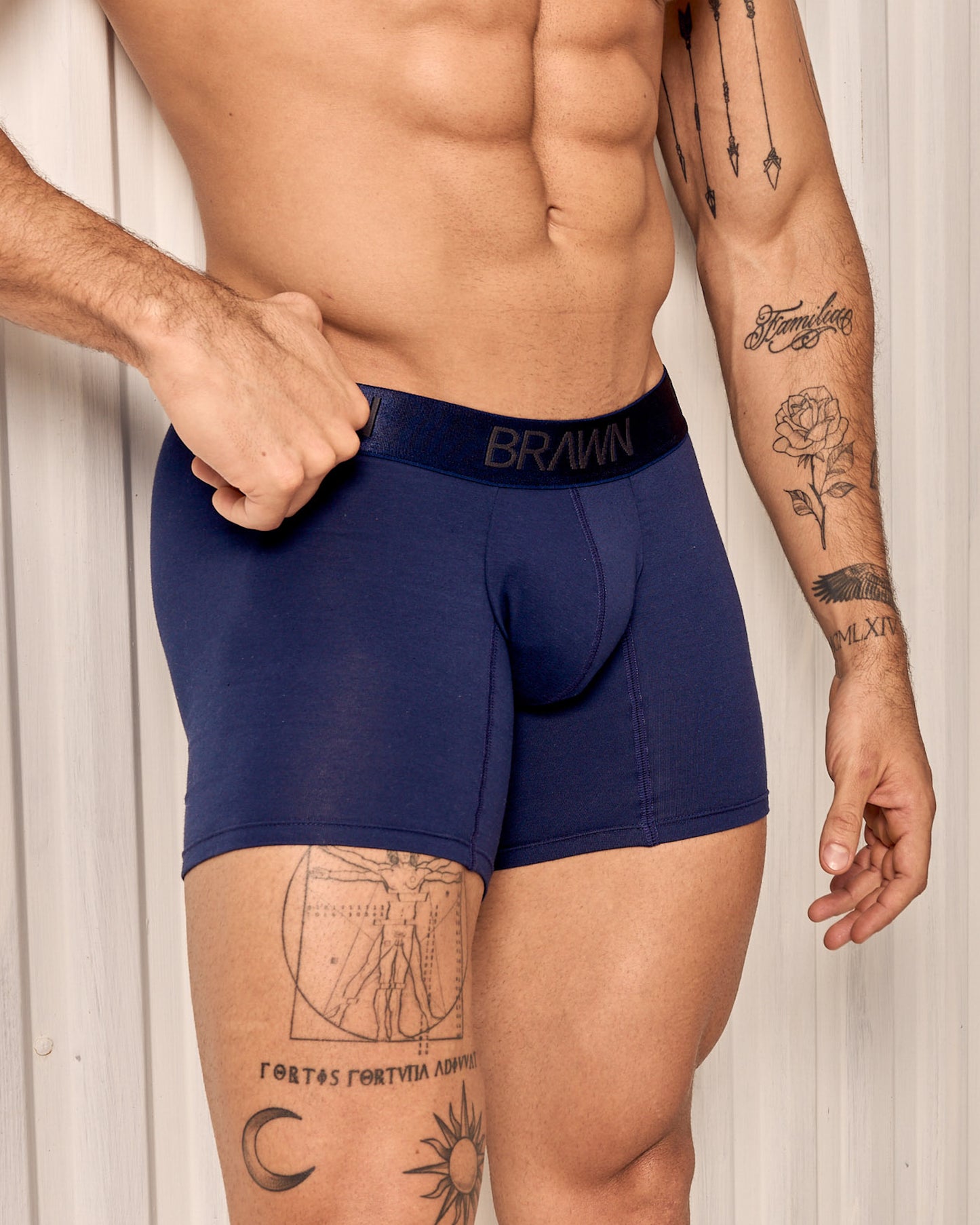 BOXER ALGODÓN BRWN A/G