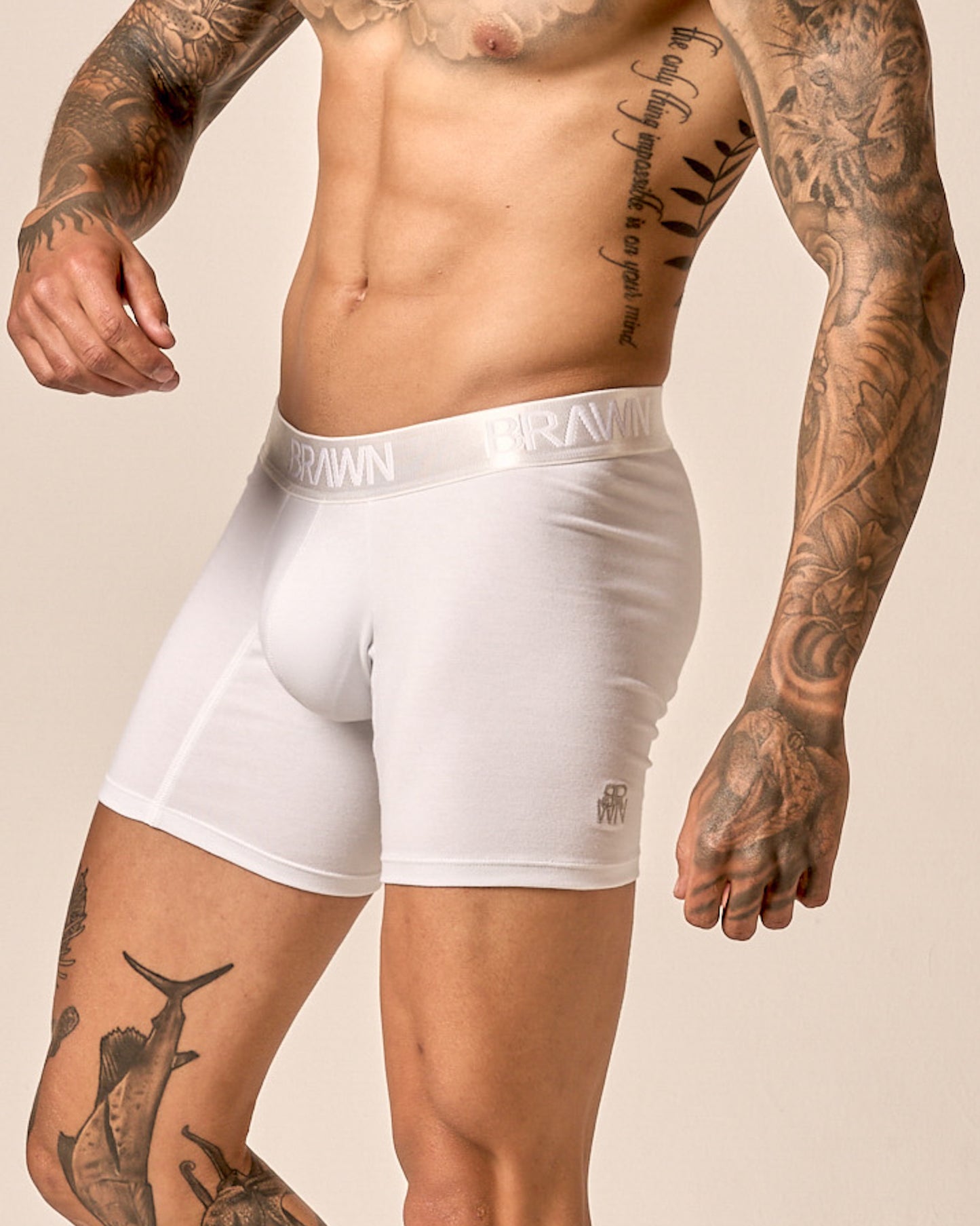 BOXER ALGODÓN BRWN B/B