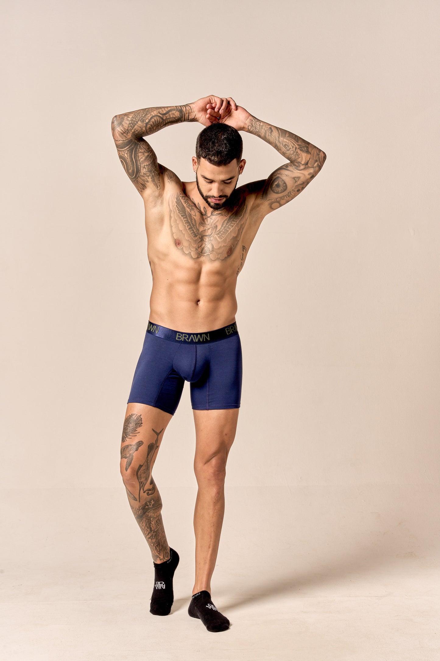 BOXER ALGODÓN BRWN A/V