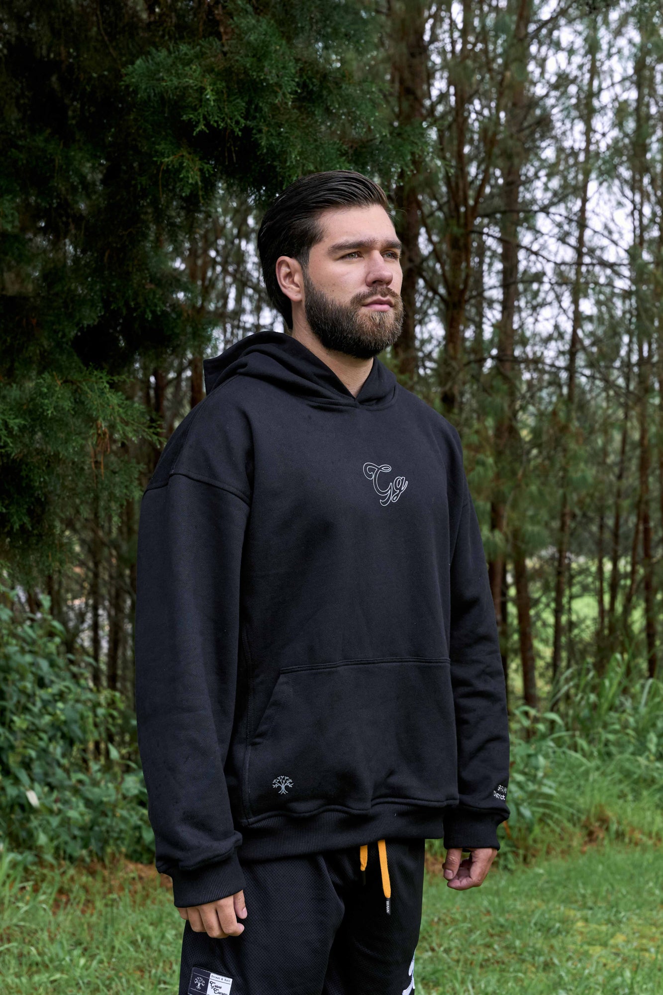 HOODIE GG NEGRO