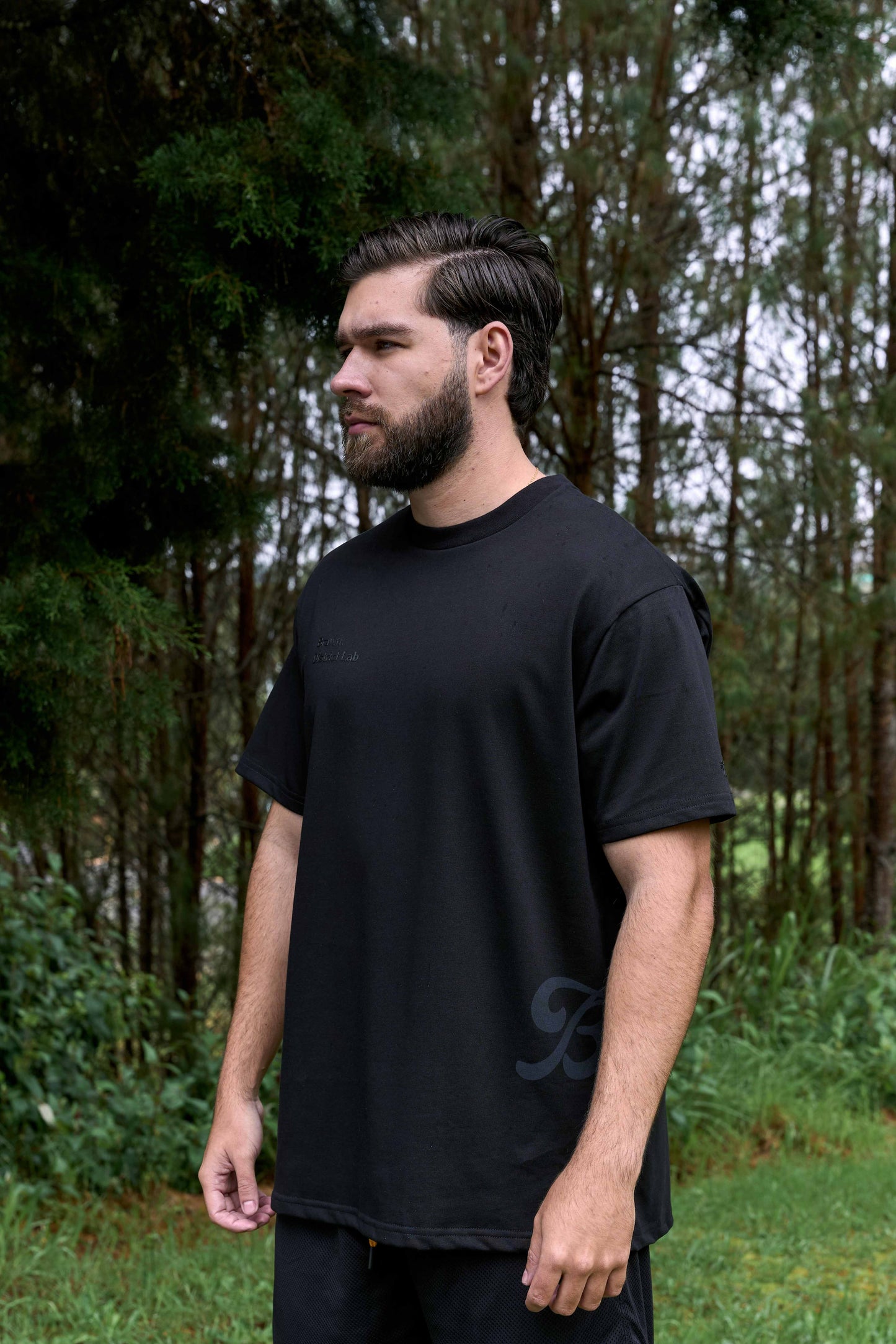 CAMISETA OVERSIZE GG NEGRA