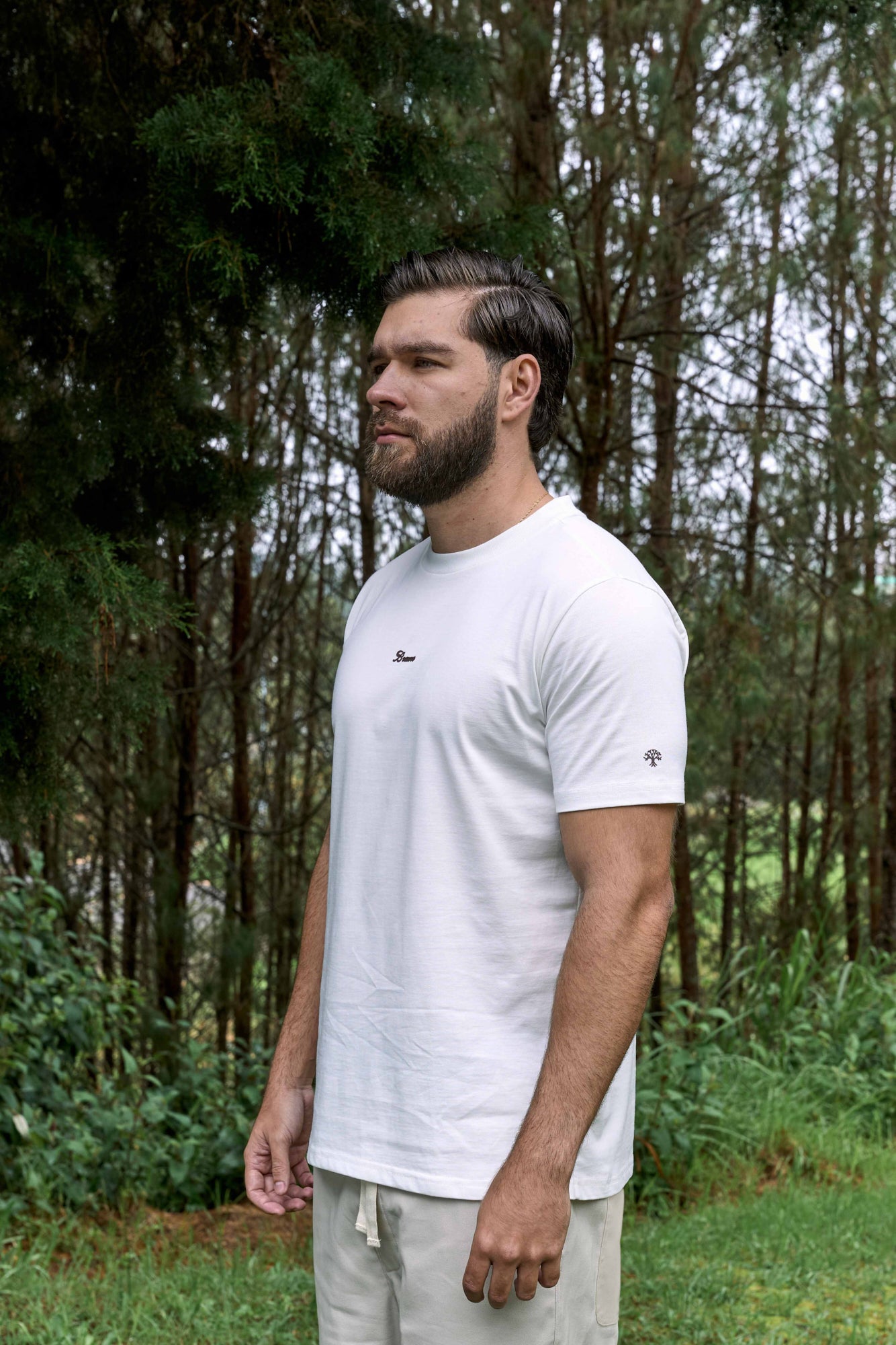 CAMISETA CLASICA GG IVORY