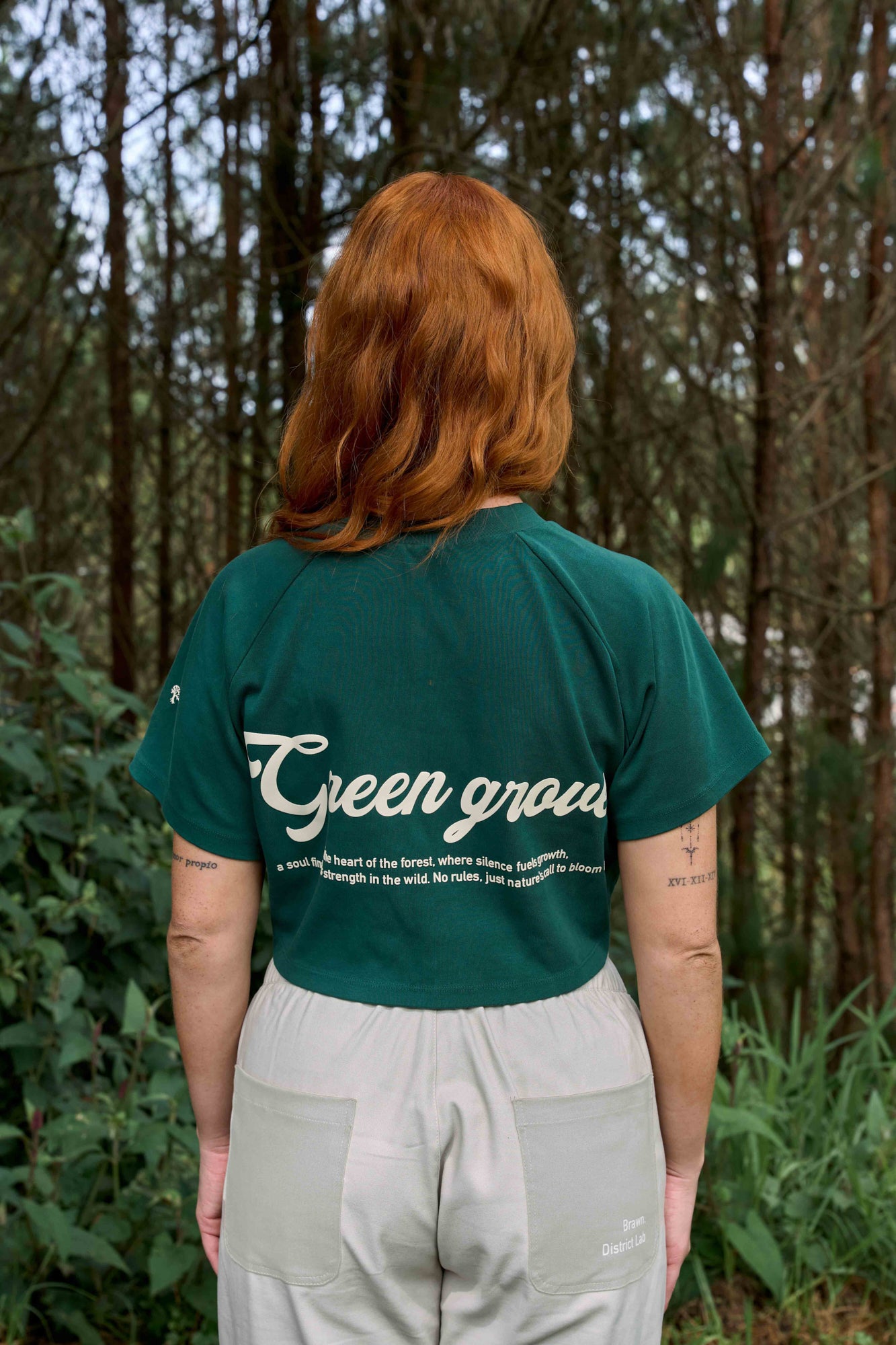 CROPTOP OVERSIZE VERDE