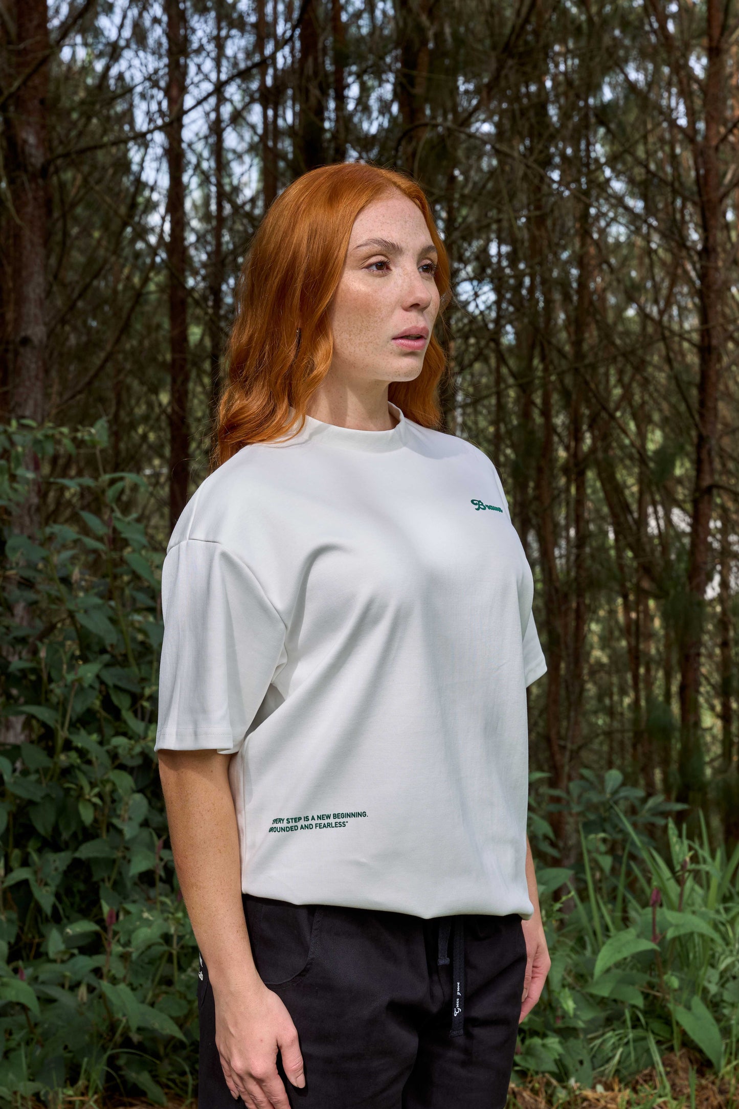 CAMISETA OVERSIZE GG IVORY