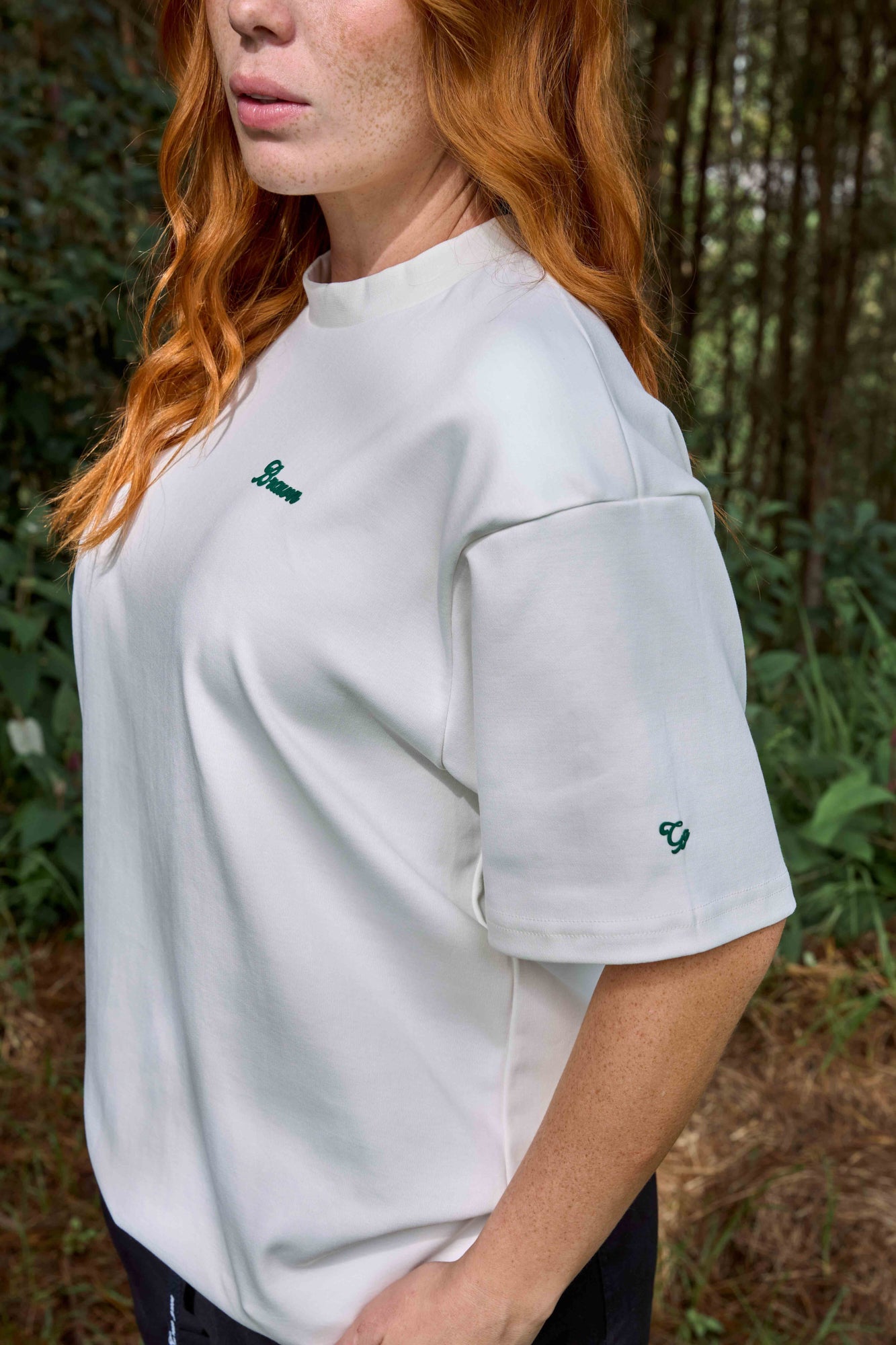 CAMISETA OVERSIZE GG IVORY