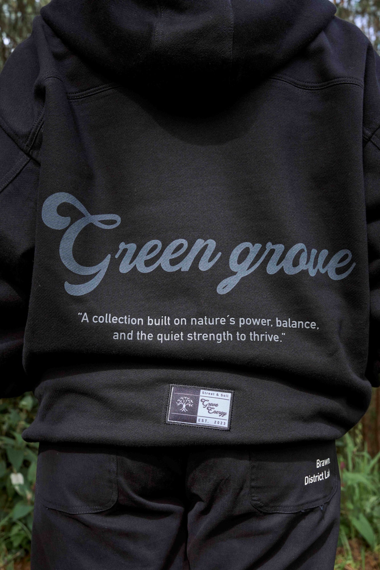 HOODIE GG NEGRO