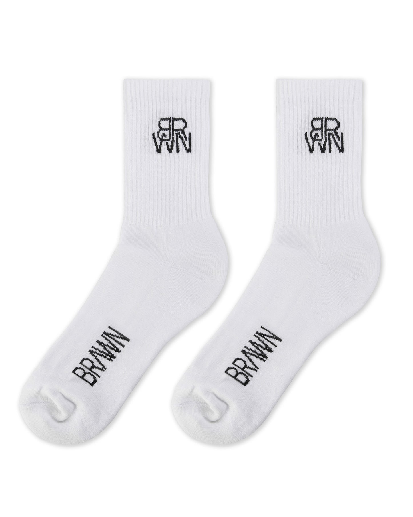 MEDIAS BRWN LARGAS B/N