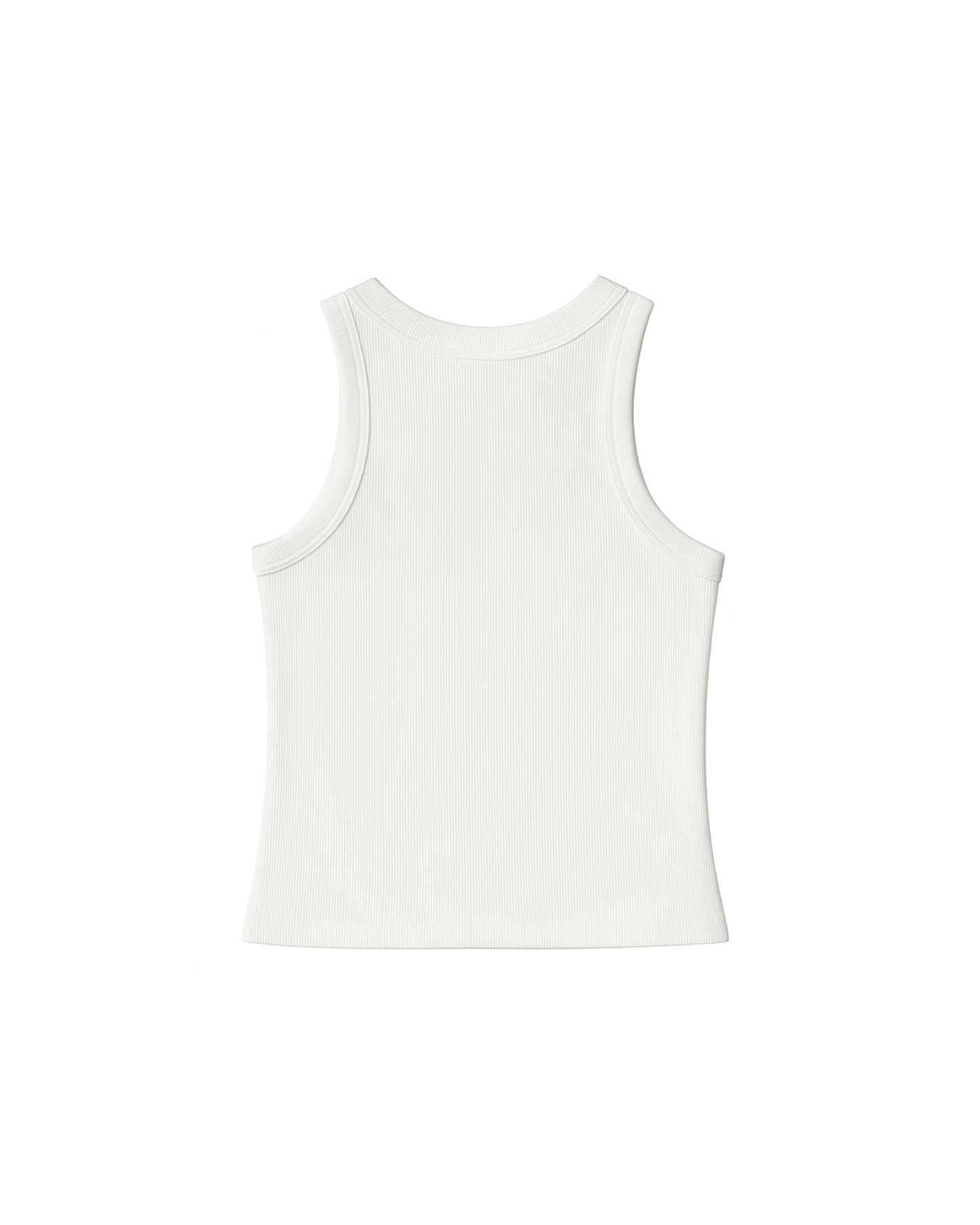 TANKTOP RIB LONG MS25 BLANCO