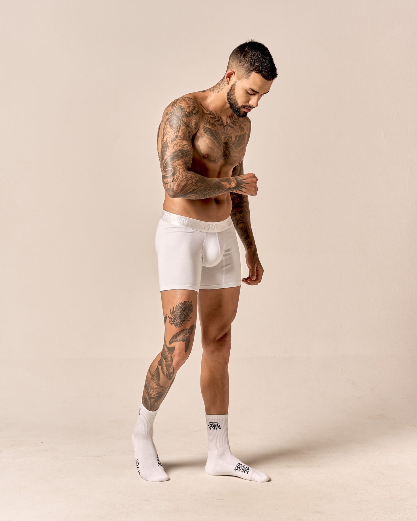 BOXER ALGODÓN BRWN B/B