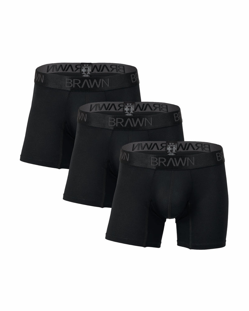 PACK X3 BOXER MICROFIBRA N/G