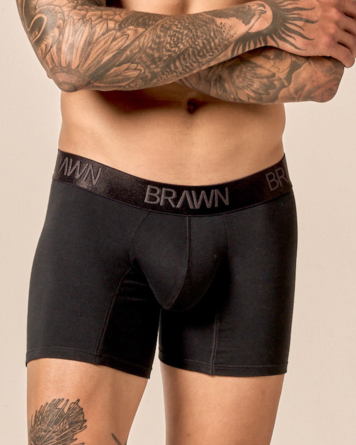 BOXER ALGODÓN BRWN N/G