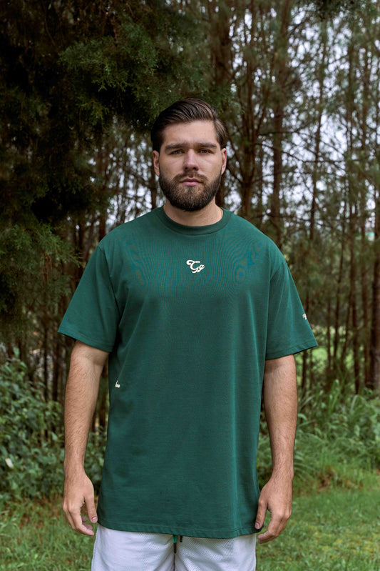 CAMISETA OVERSIZE GG VERDE