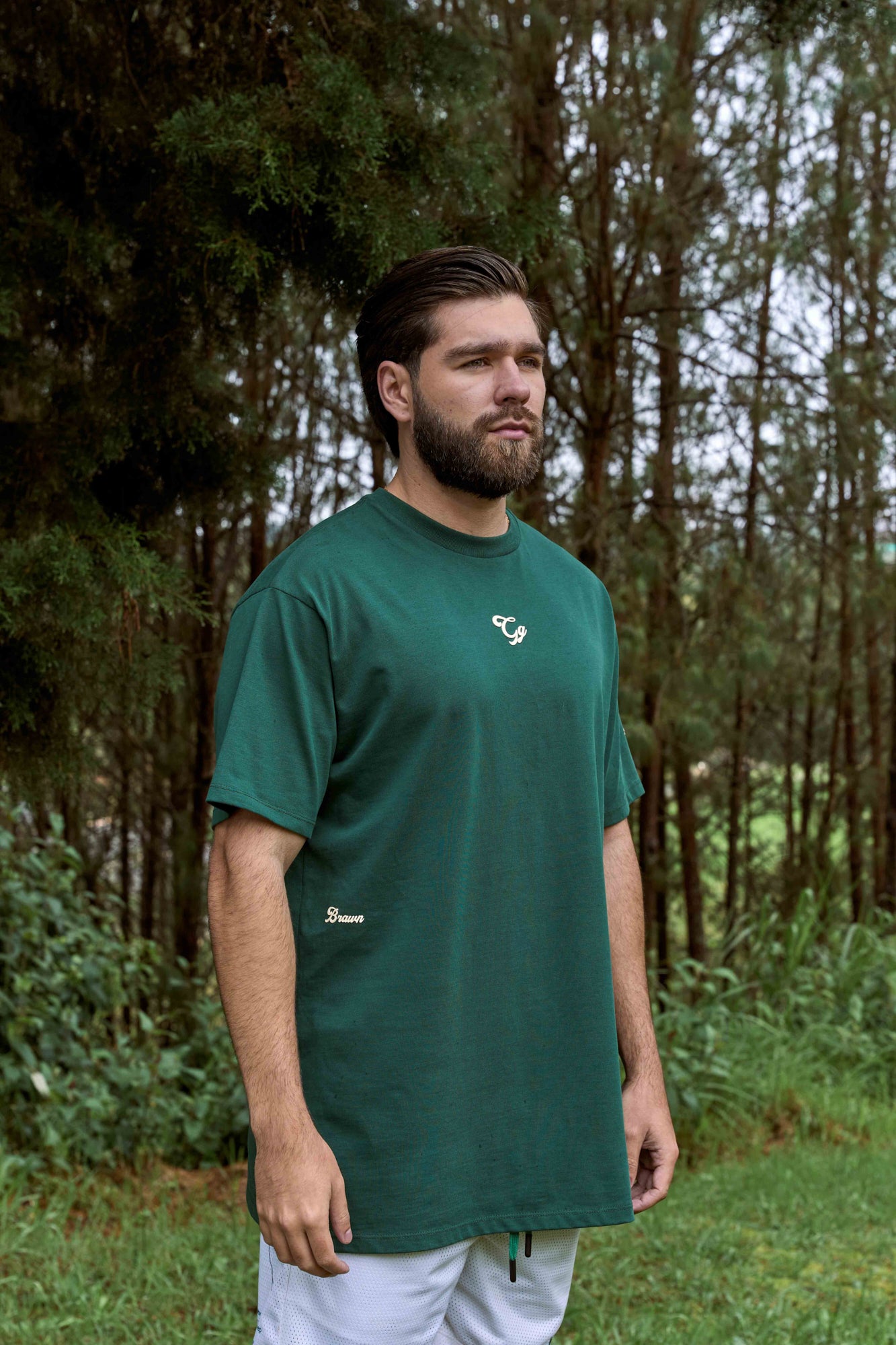 CAMISETA OVERSIZE GG VERDE
