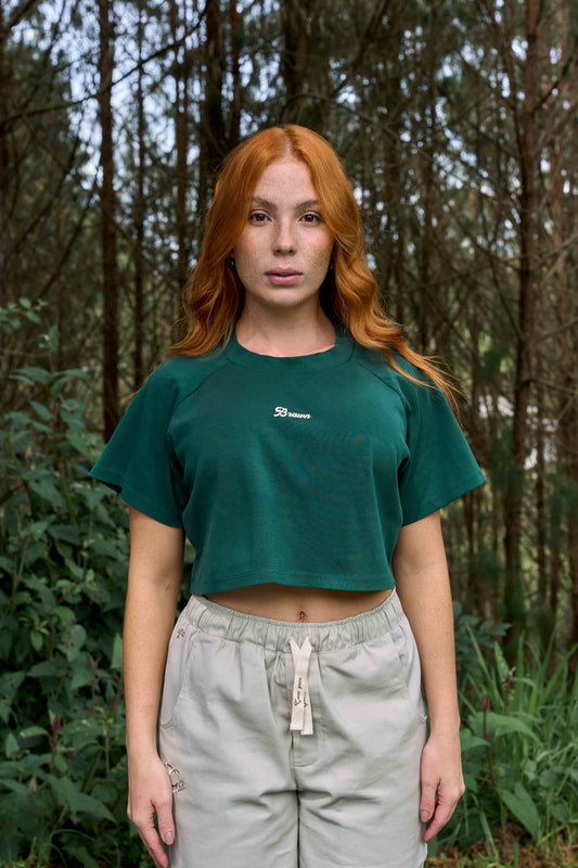 CROPTOP OVERSIZE VERDE