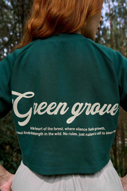 CROPTOP OVERSIZE VERDE