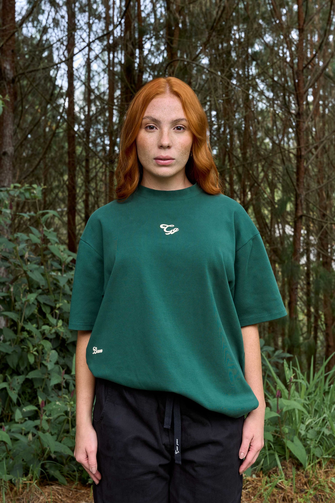 CAMISETA OVERSIZE GG VERDE