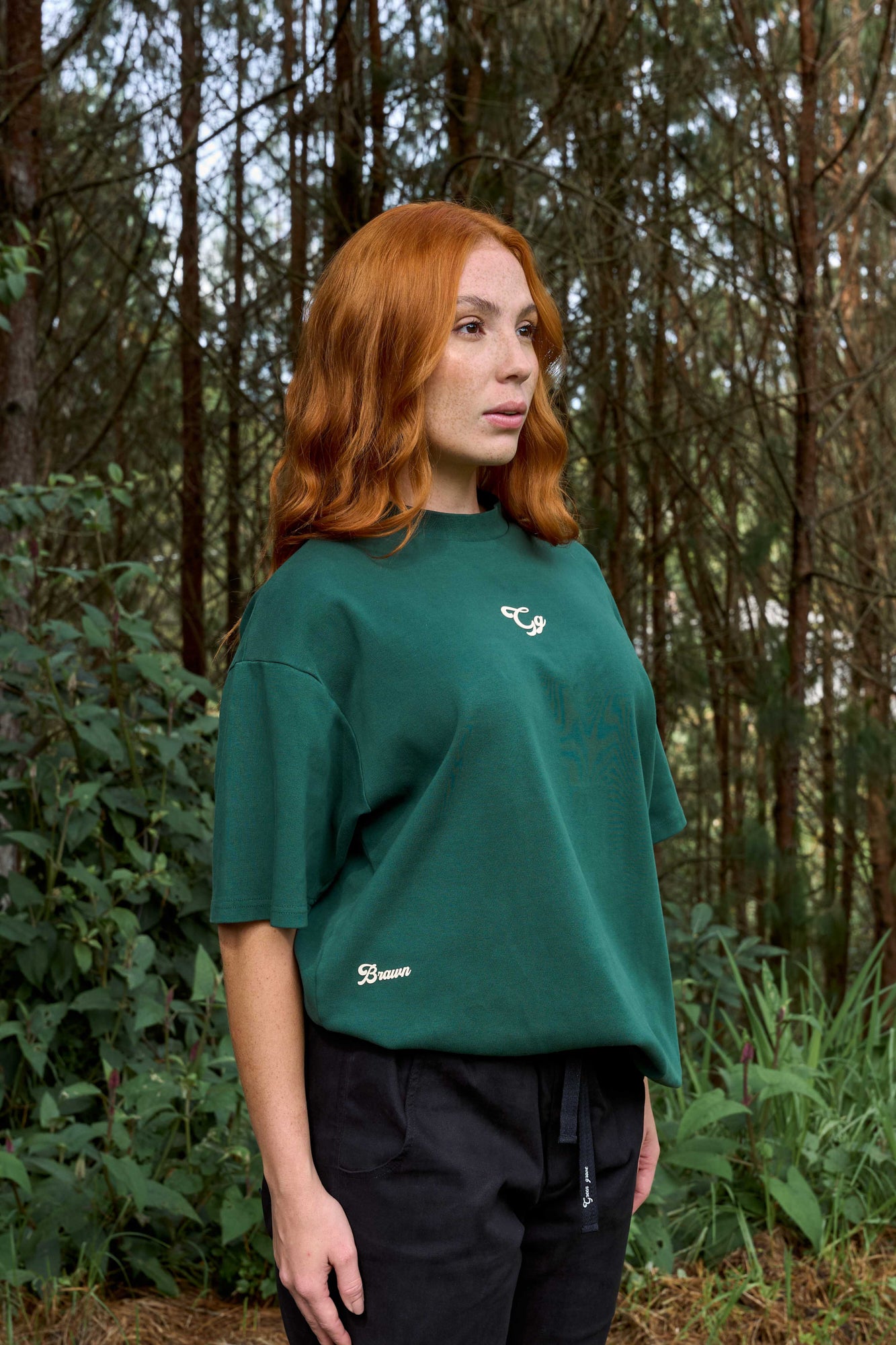 CAMISETA OVERSIZE GG VERDE