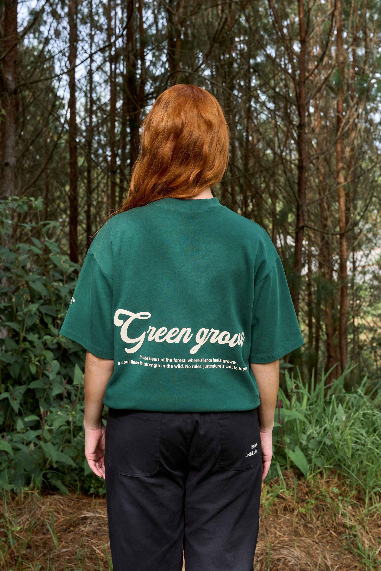 CAMISETA OVERSIZE GG VERDE