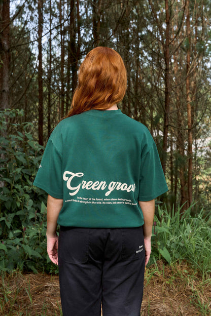 CAMISETA OVERSIZE GG VERDE