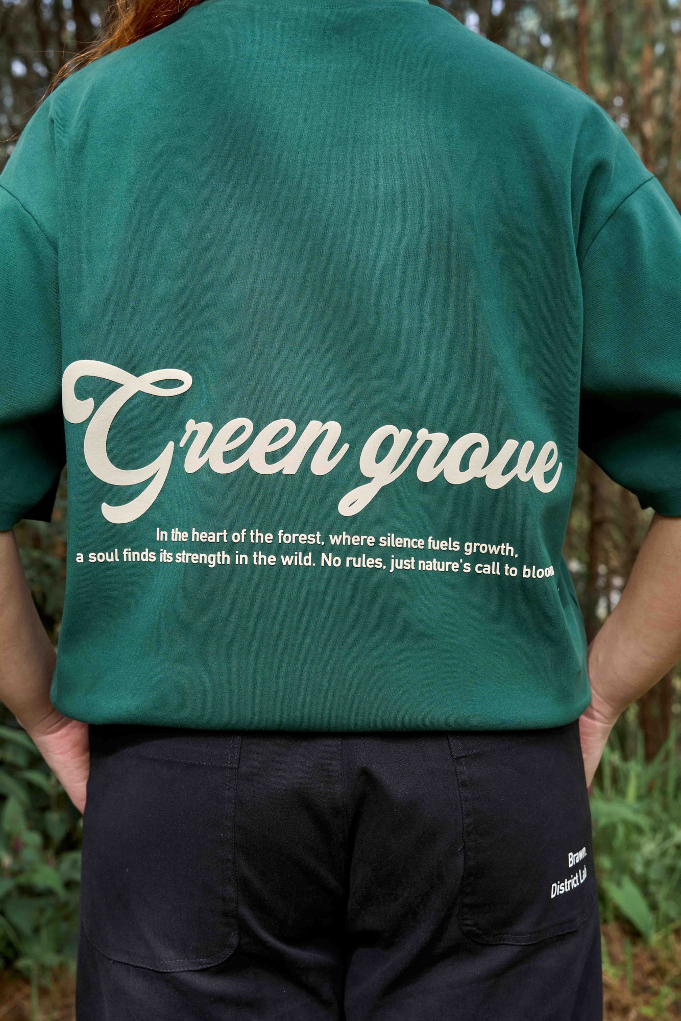 CAMISETA OVERSIZE GG VERDE