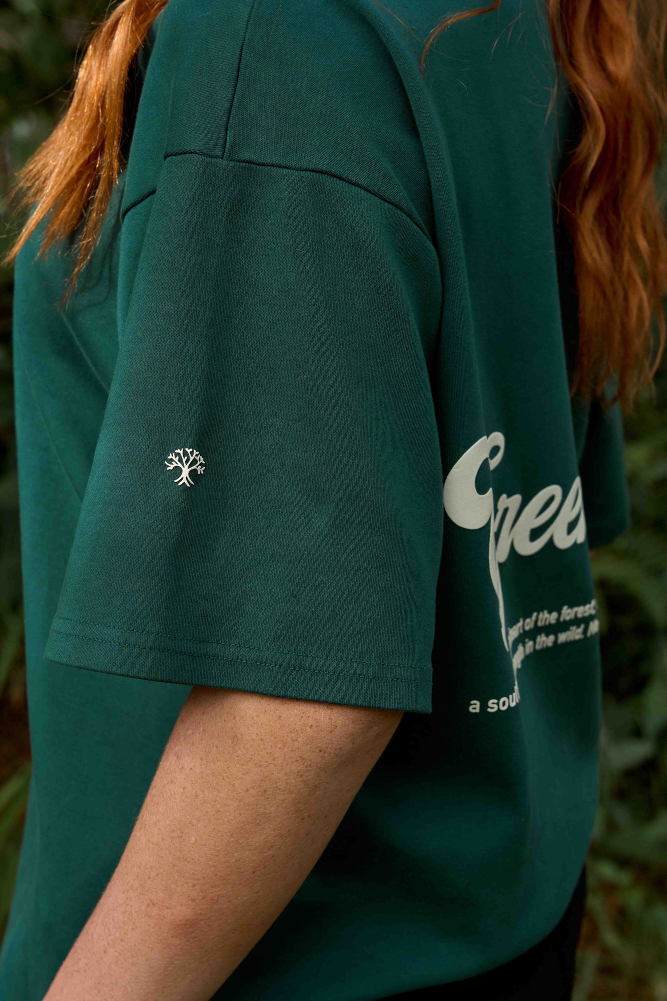 CAMISETA OVERSIZE GG VERDE