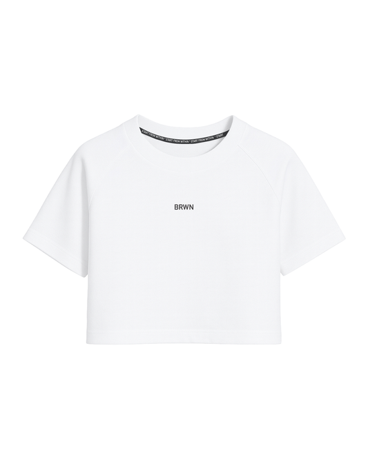 CROPTOP OVERSIZE ESSENTIAL BONE