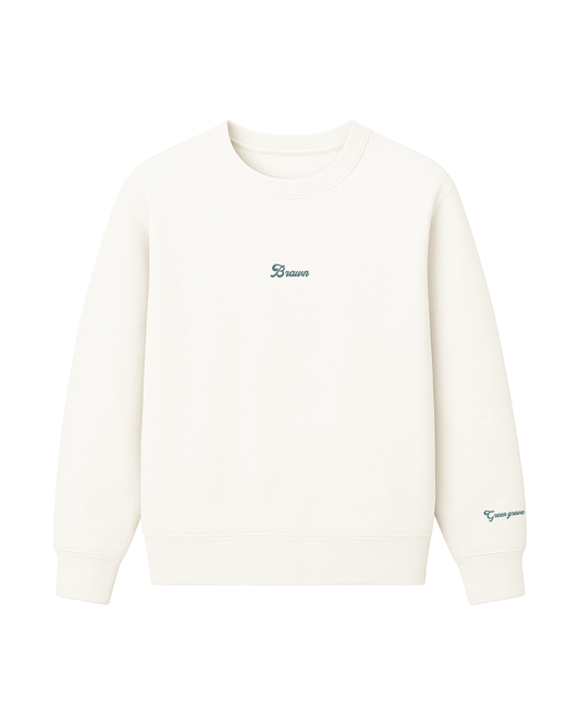 CREWNECK GG IVORY