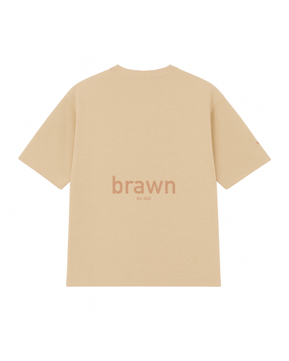 CAMISETA OVERSIZE MS25 CREMA