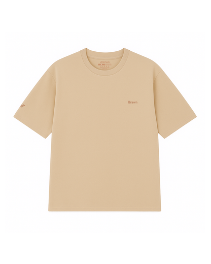 CAMISETA OVERSIZE MS25 CREMA