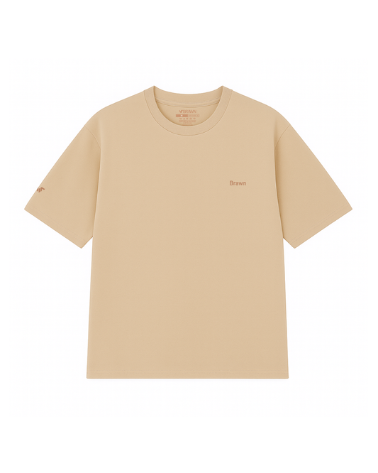 CAMISETA OVERSIZE MS25 CREMA