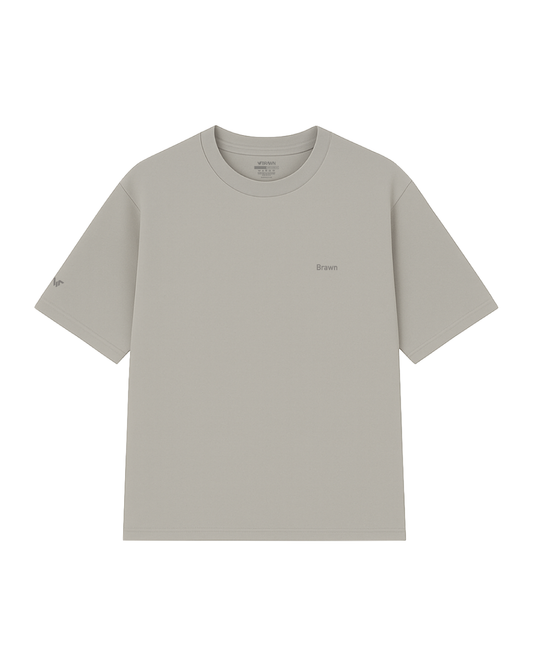 CAMISETA OVERSIZE MS25 SILVER