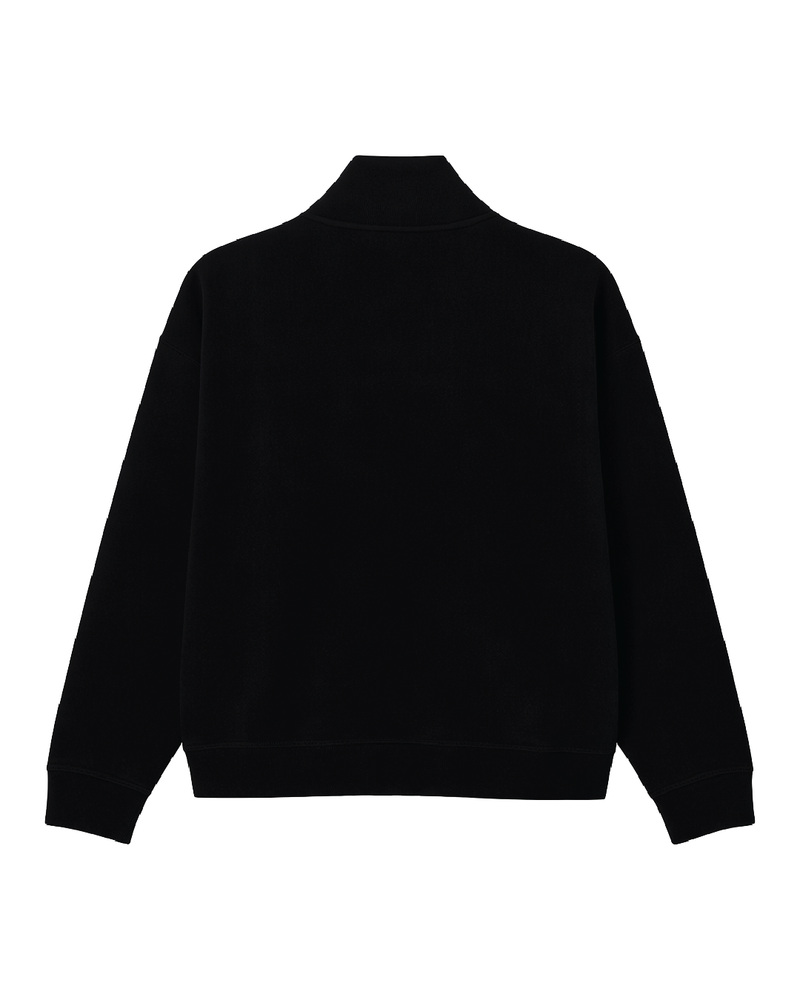 HALF ZIP CREWNECK SONE26 NEGRO