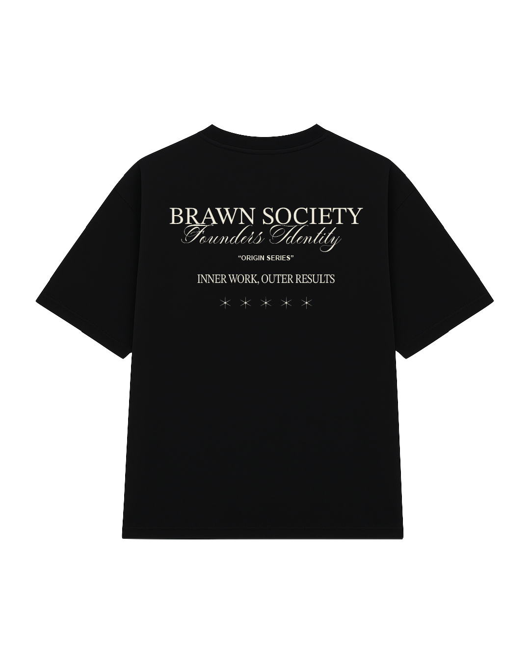 CAMISETA STWO26 BLACK WHITE