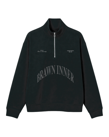 HALF ZIP CREWNECK STWO26 NEGRO