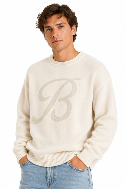 KNIT SWEATER SONE26 IVORY
